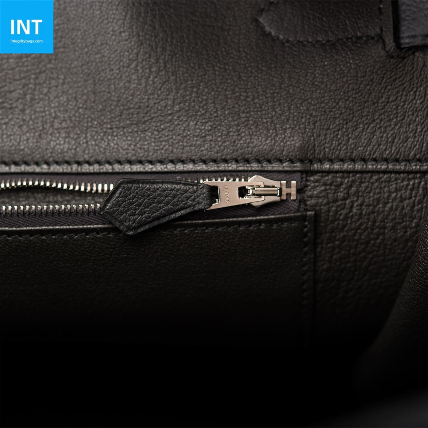 Hermès Birkin 40 Black Togo Palladium Hardware
