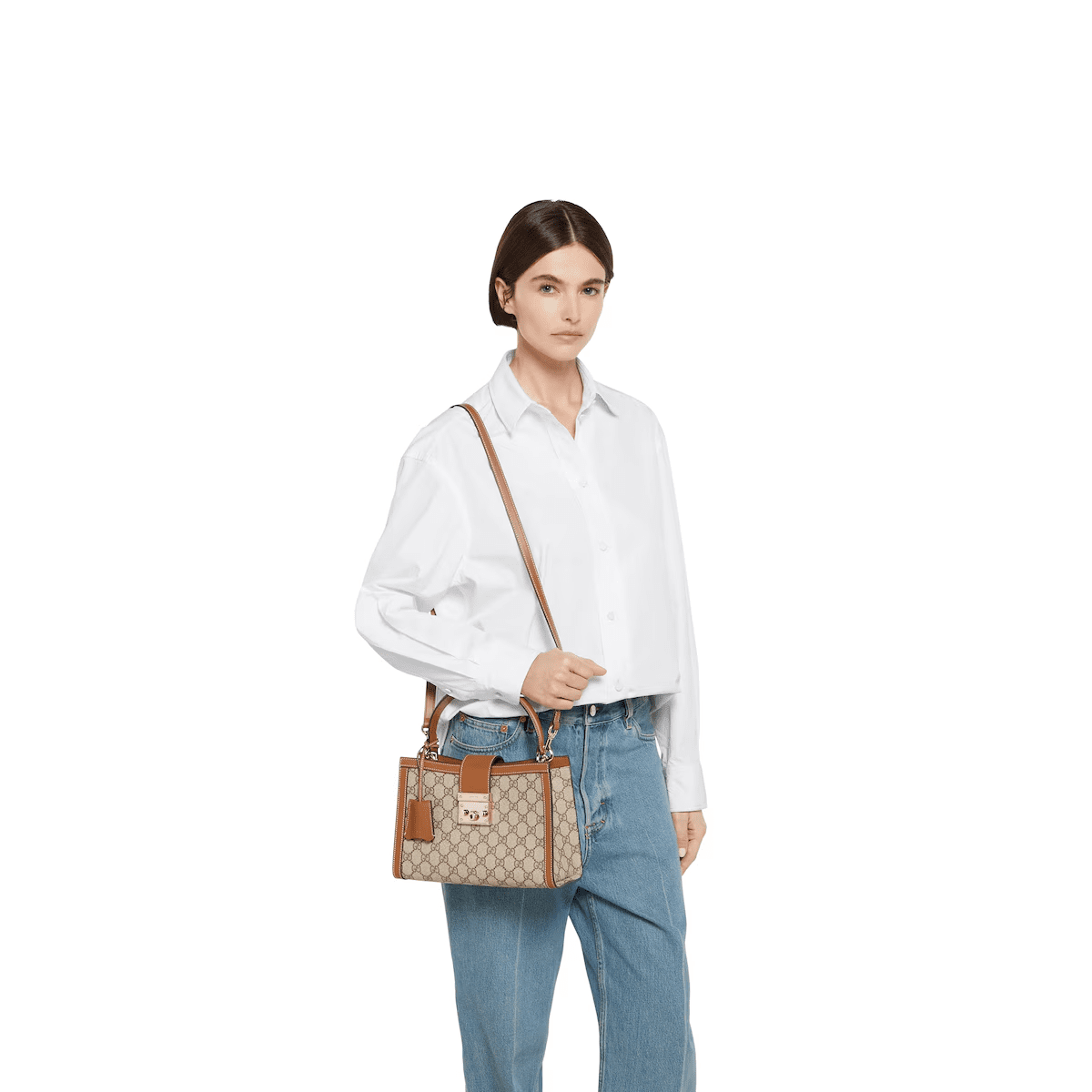 Gucci Padlock small top handle bag