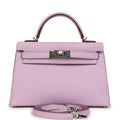Hermès Kelly Sellier 20 Guimauve Epsom Palladium Hardware