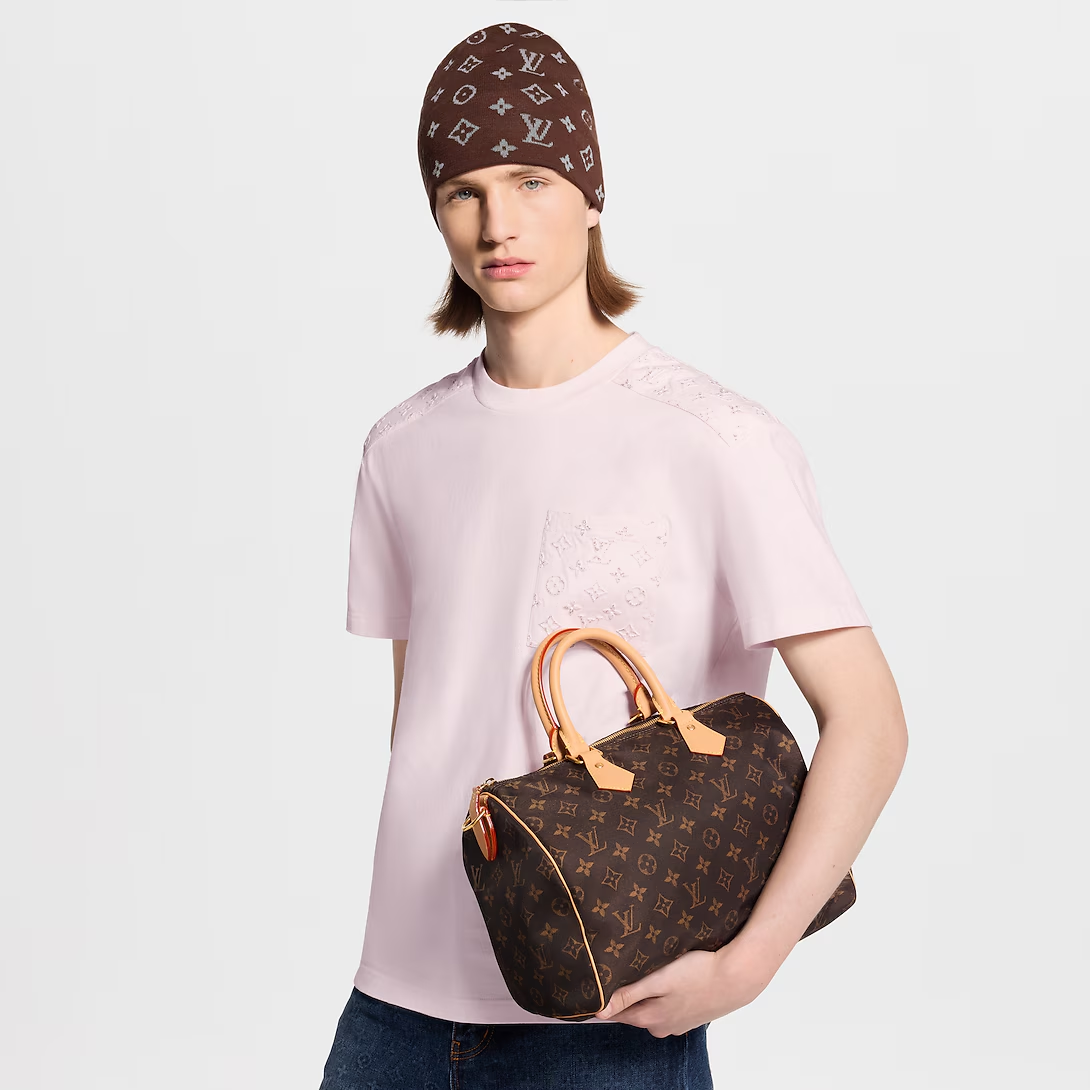 Speedy 30 Bandoulière Louis Vuitton Silk Tech