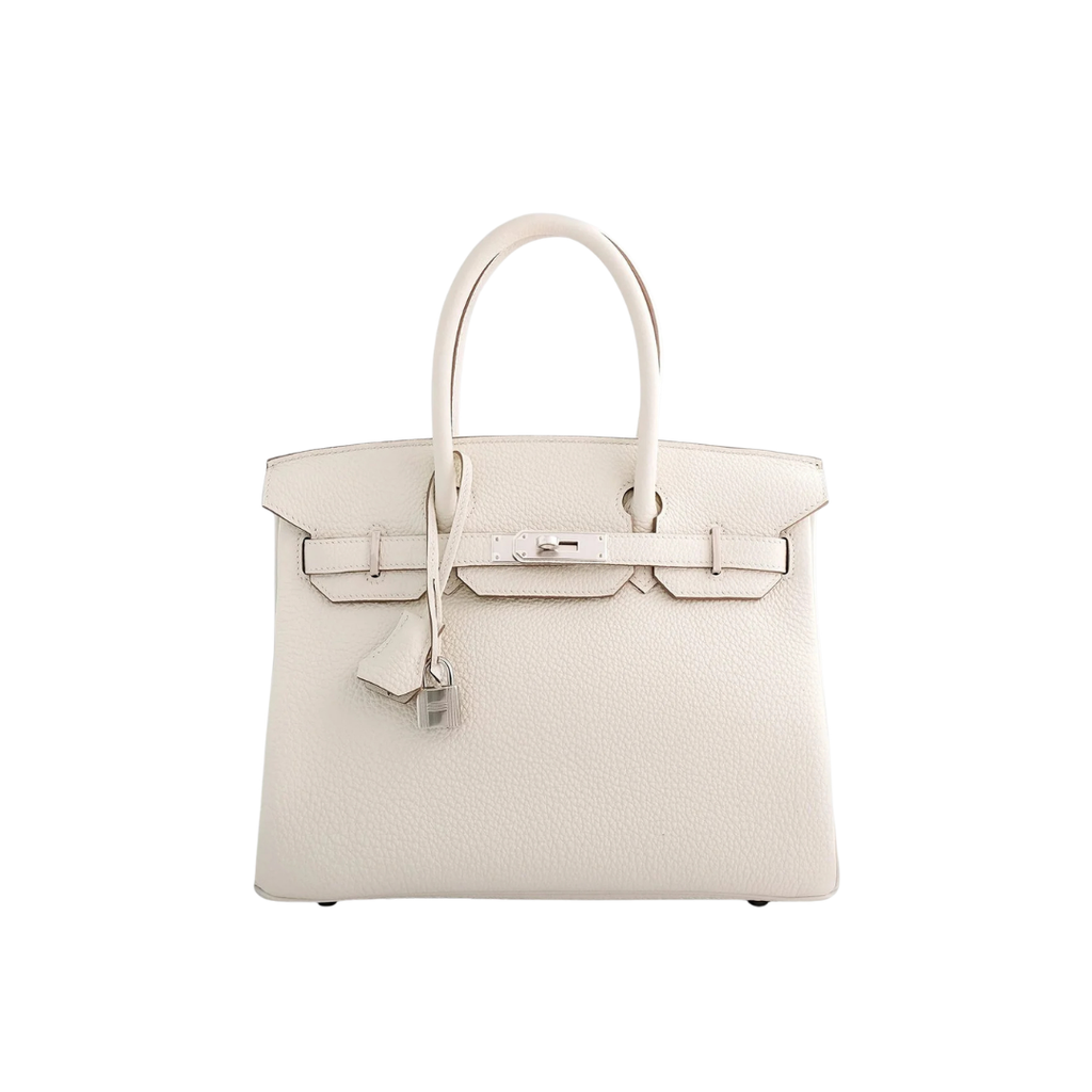 Hermès Birkin 30 Togo Mushroom Palladium Hardware