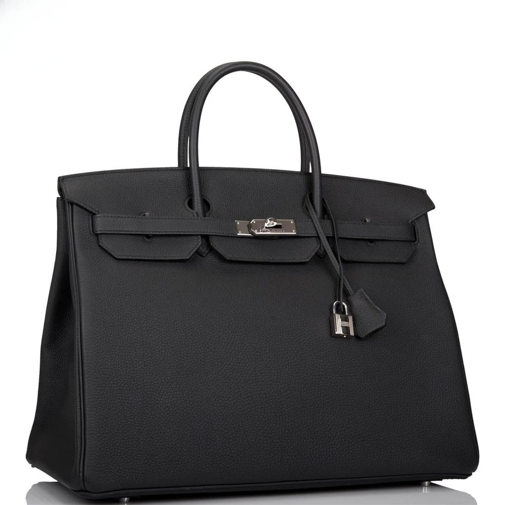 Hermès Birkin 40 Black Togo Palladium Hardware