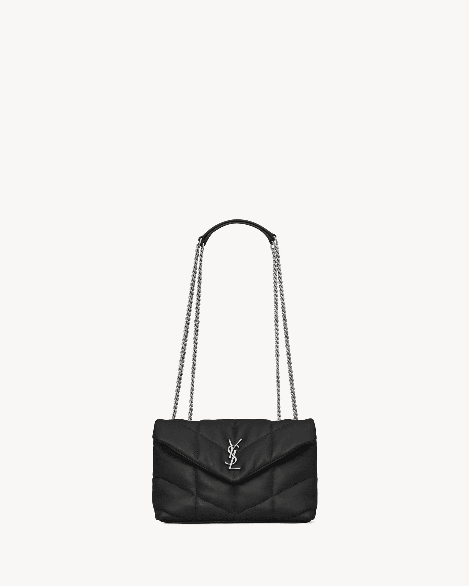 Saint Laurent Toy Puffer in lambskin