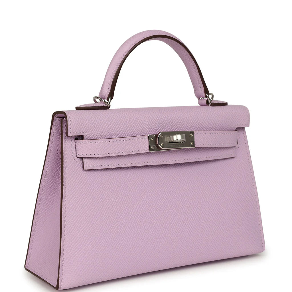 Hermès Kelly Sellier 20 Guimauve Epsom Palladium Hardware