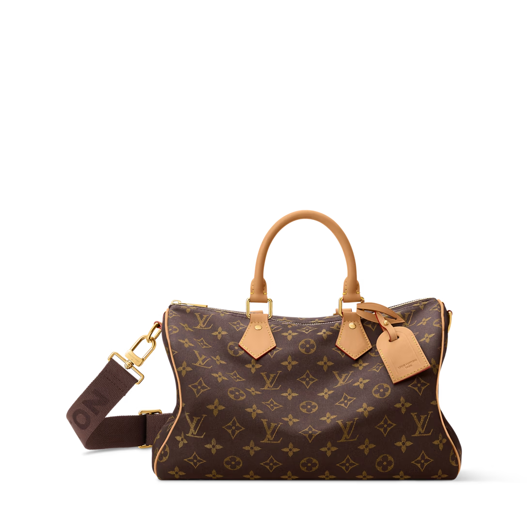 Speedy 30 Bandoulière Louis Vuitton Silk Tech