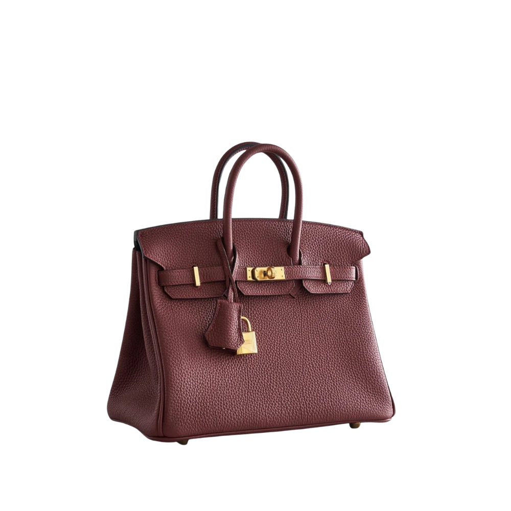 Hermès Birkin 25 Togo Rouge Sellier Retourne Gold Hardware