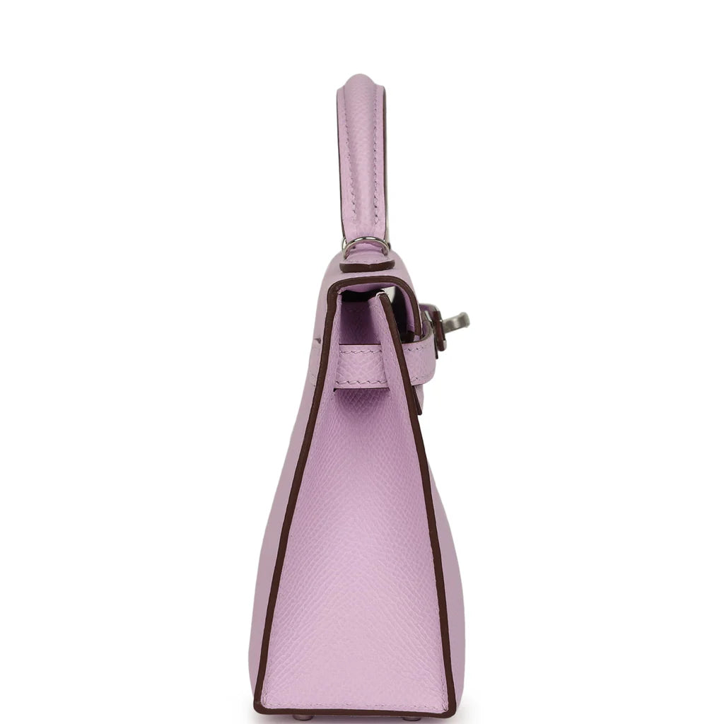Hermès Kelly Sellier 20 Guimauve Epsom Palladium Hardware