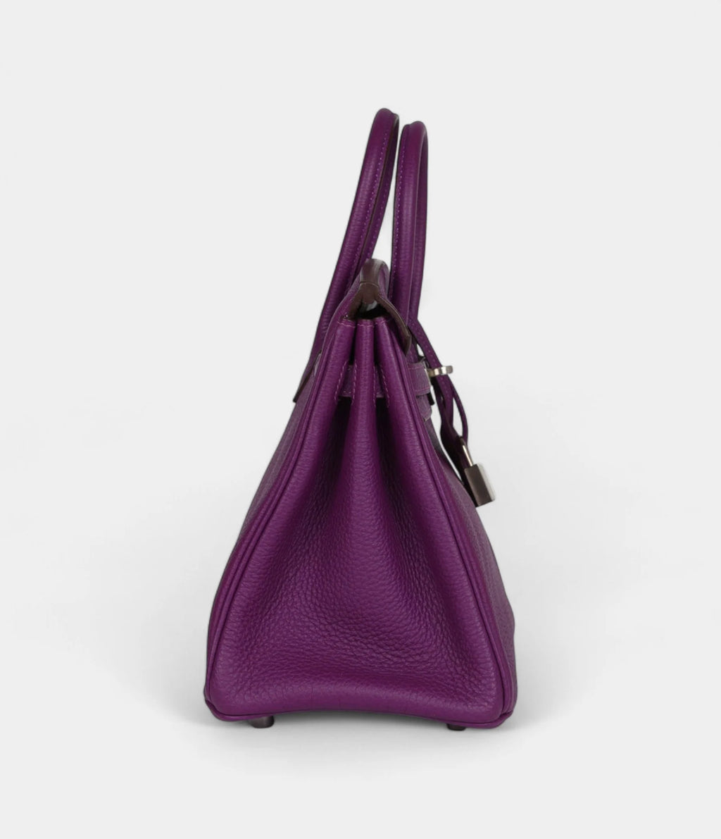 Hermès Birkin 25 Anemone Togo Palladium Hardware