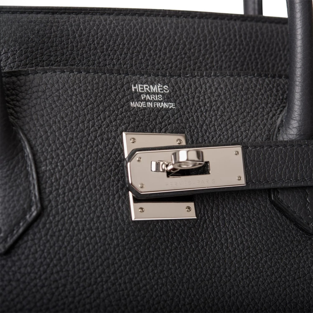 Hermès Birkin 40 Black Togo Palladium Hardware