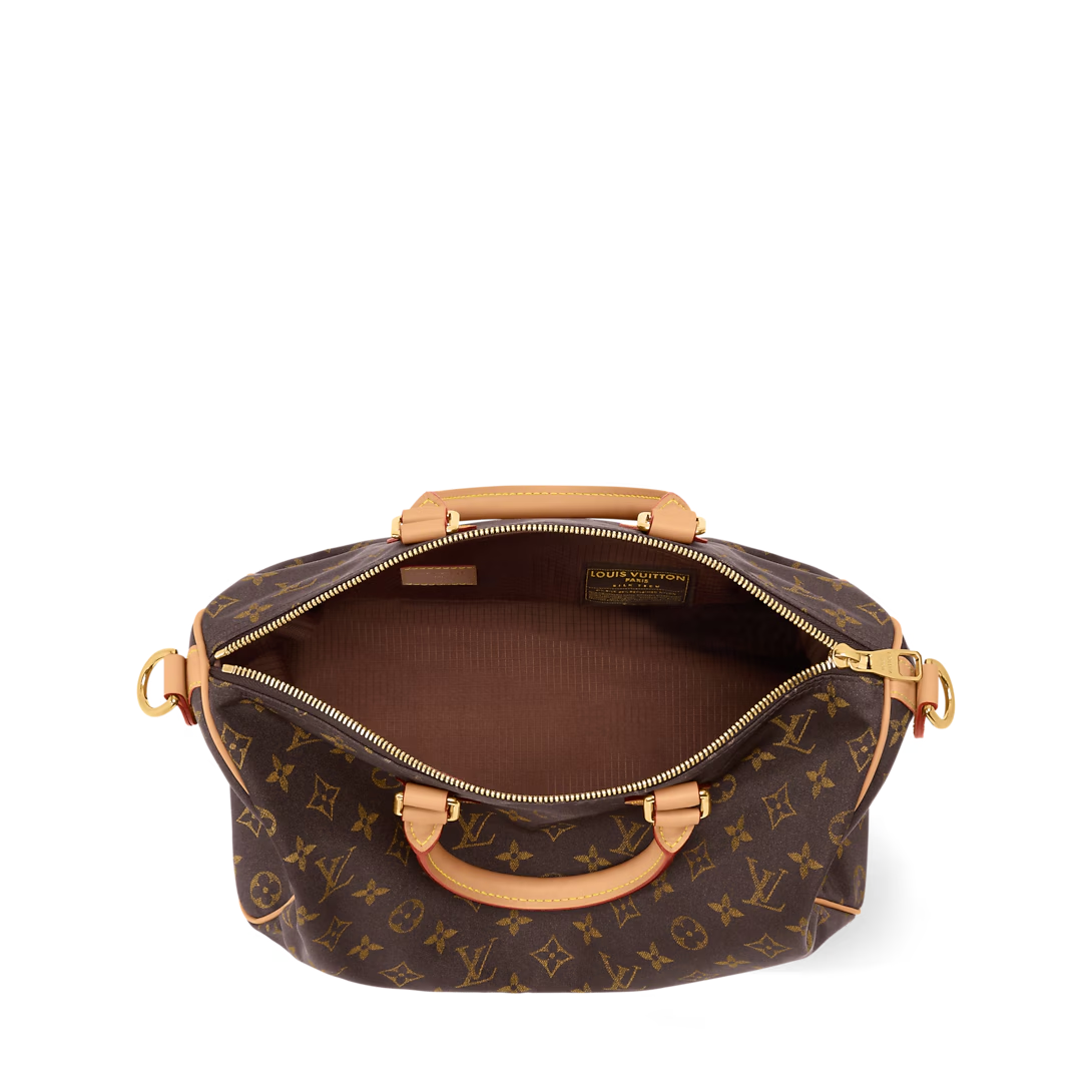 Speedy 30 Bandoulière Louis Vuitton Silk Tech