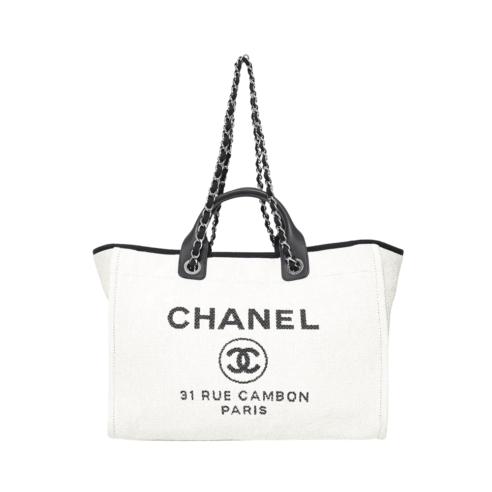 Chanel Große Deauville Tragetasche