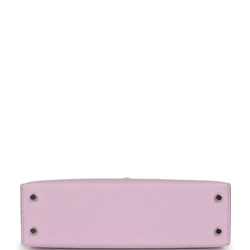 Hermès Kelly Sellier 20 Guimauve Epsom Palladium Hardware