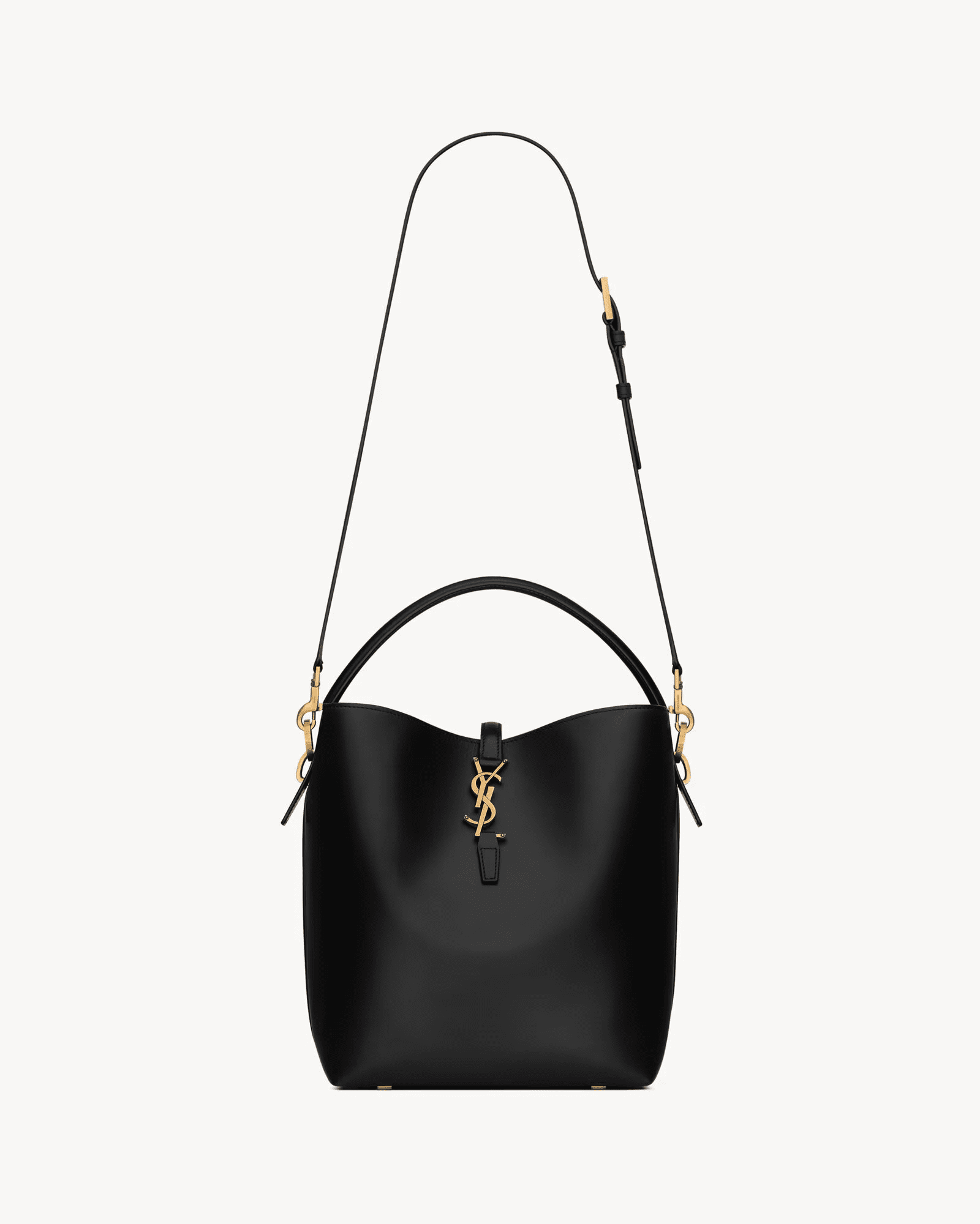 SAINT LAURENT LE 37 IN SHINY LEATHER