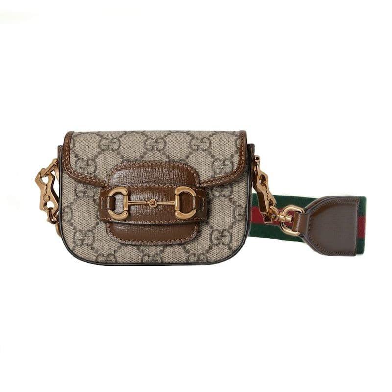 GUCCI HORSEBIT 1955 STRAP WALLET