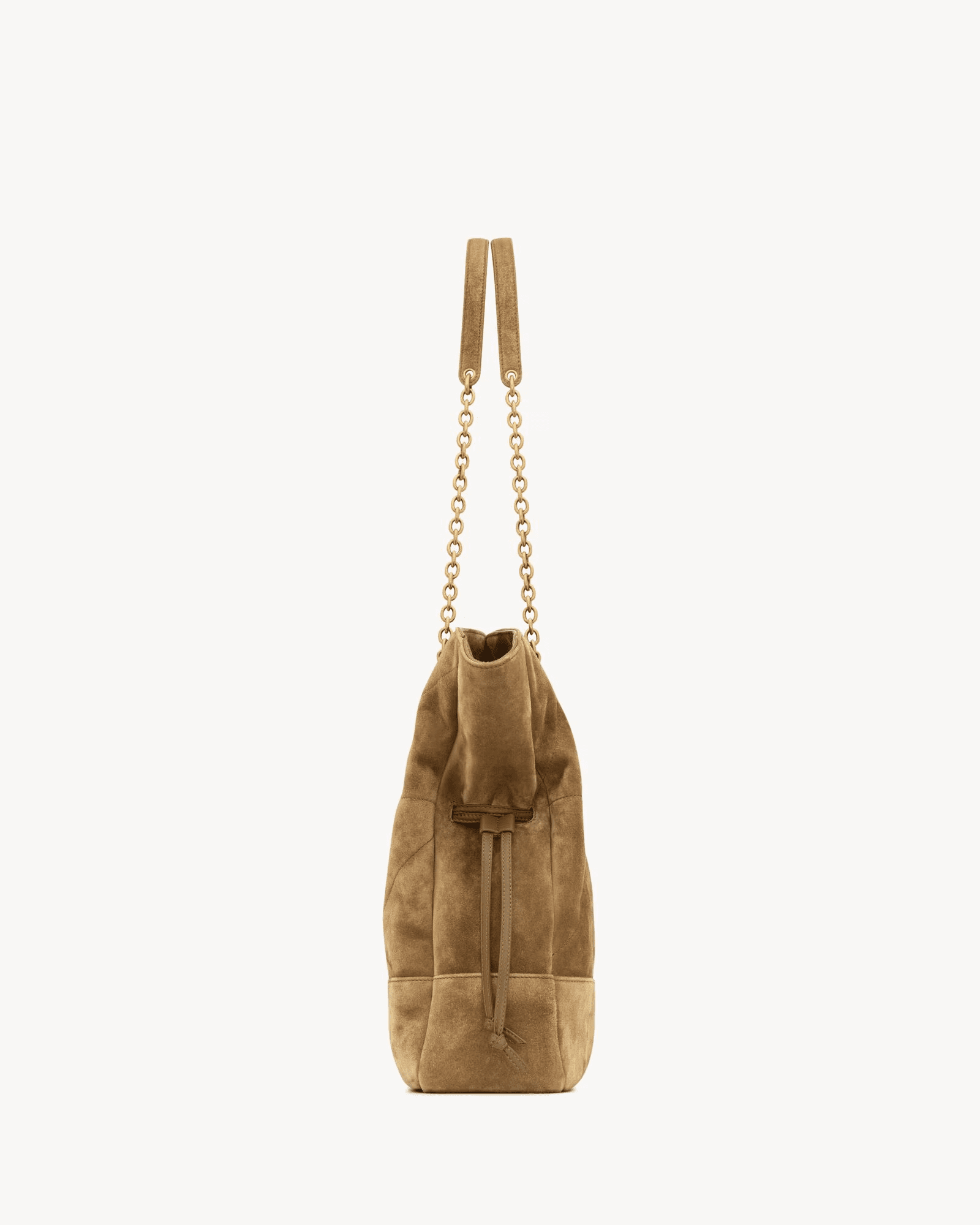 SAINT LAURENT JAMIE SHOPPING IN SUEDE