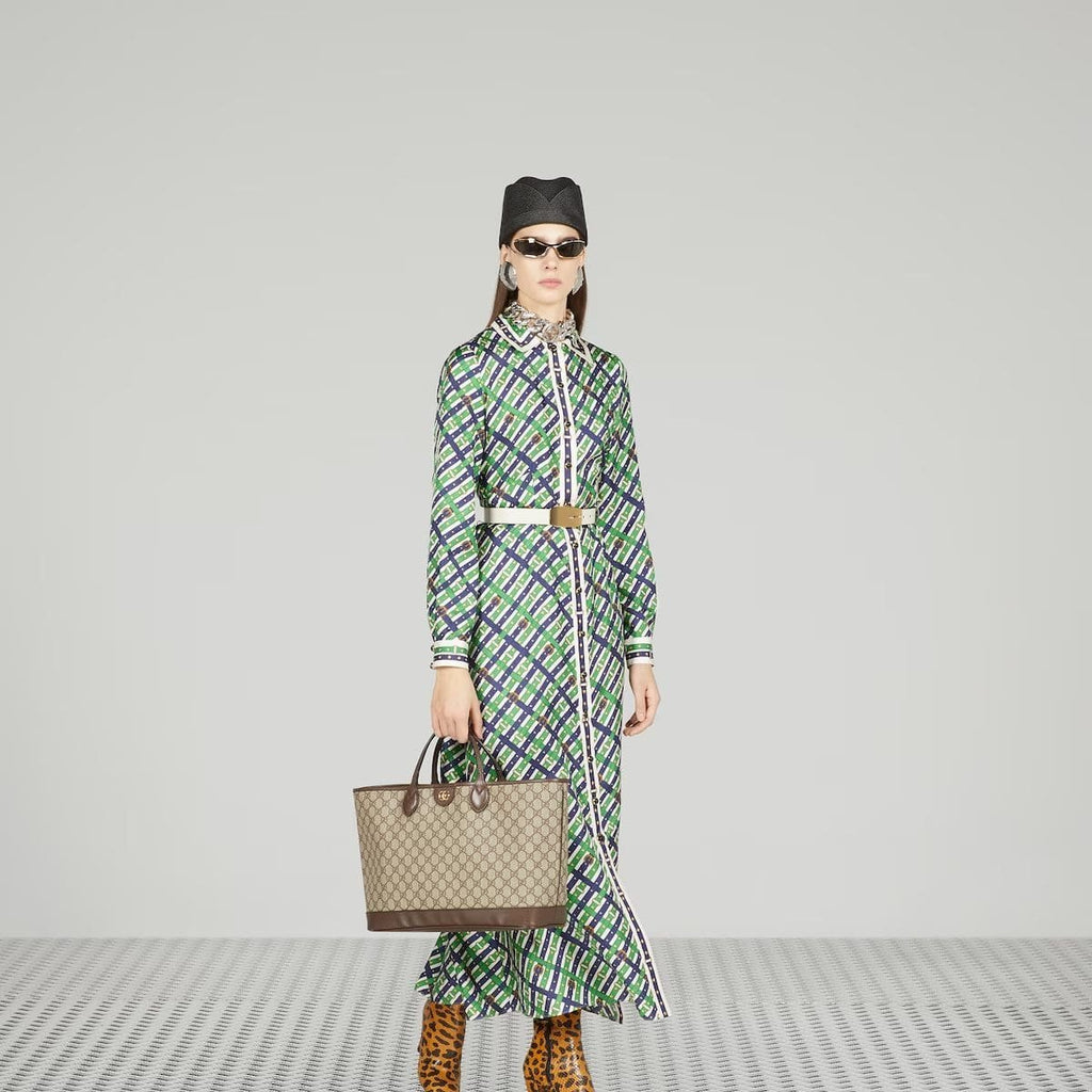 GUCCI OPHIDIA MEDIUM TOTE BAG