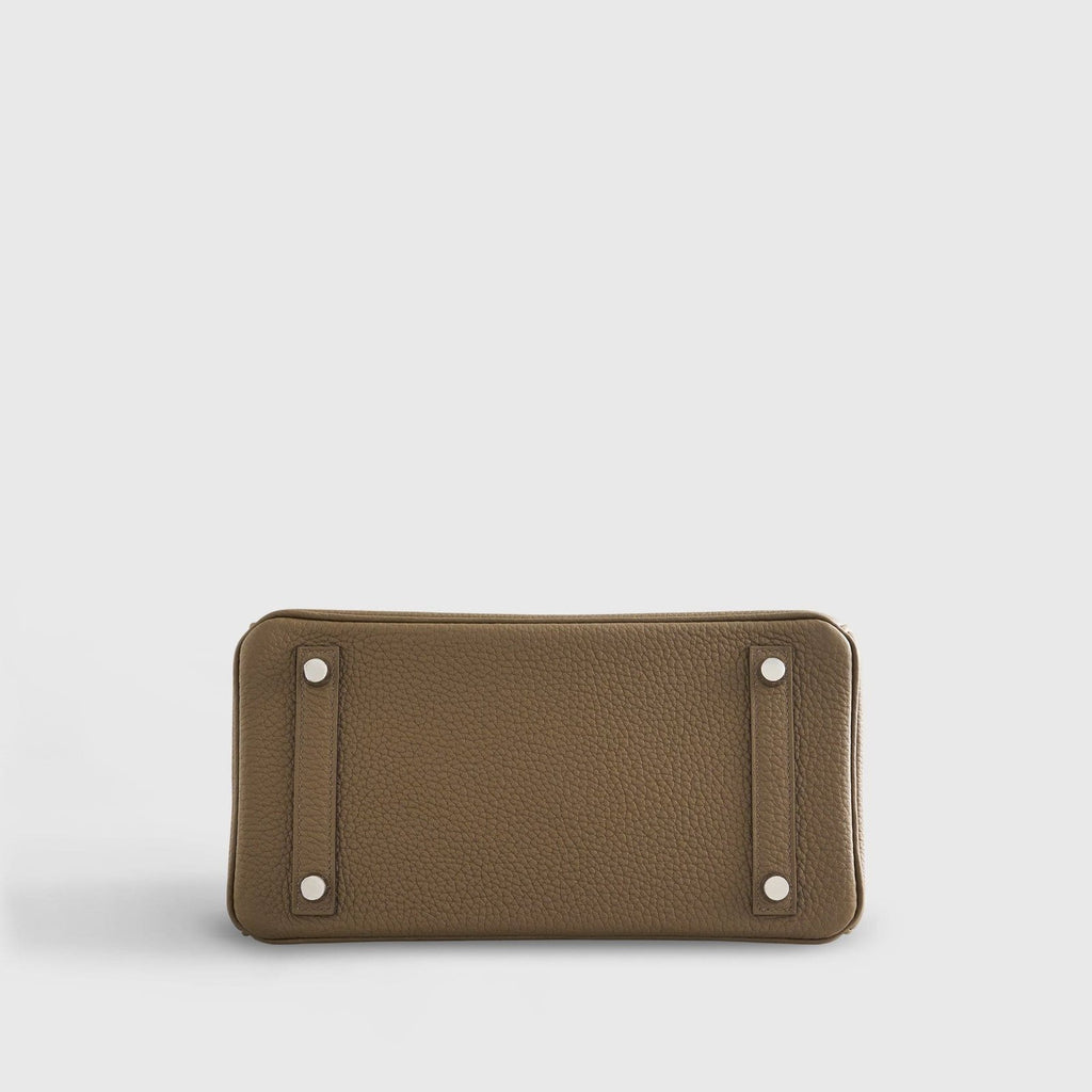 Hermès Birkin 25 Togo Toundra Palladium Hardware