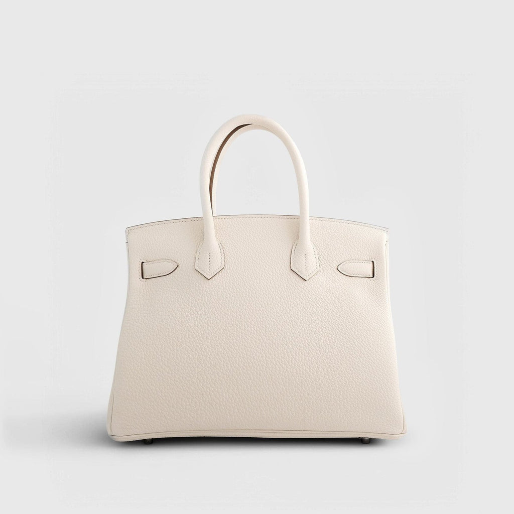 Hermès Birkin 30 Togo Mushroom Palladium Hardware