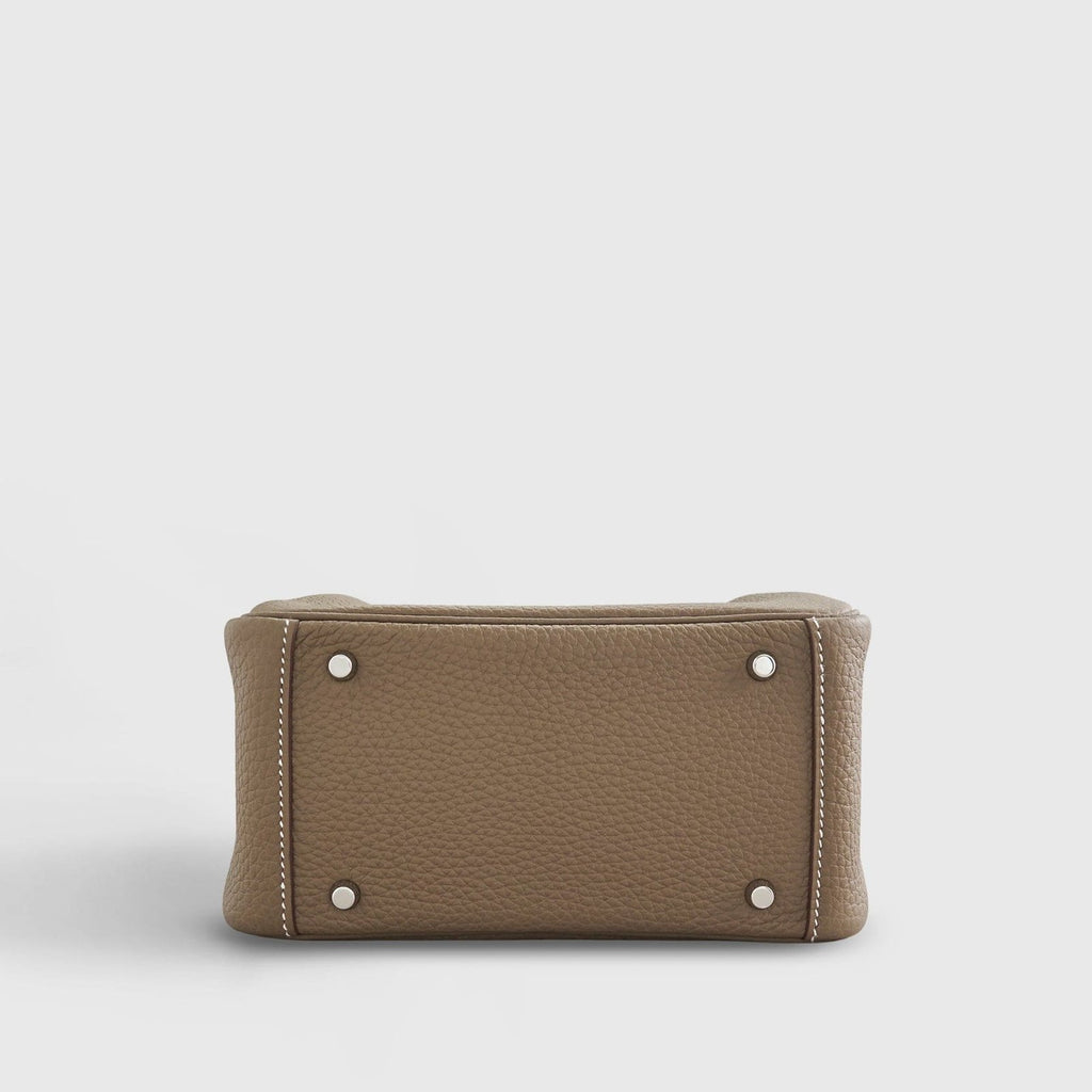Hermès Lindy 20 Clemence Etoupe Palladium Hardware