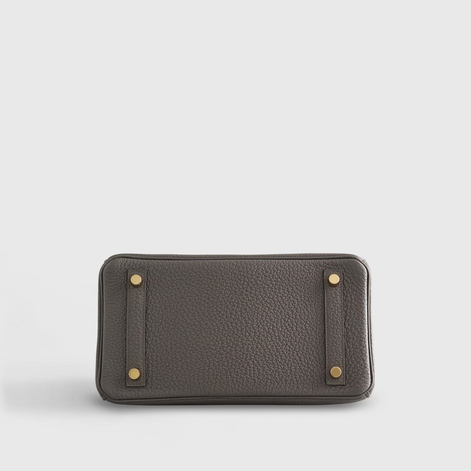 Hermès Birkin 25 Togo Gris Etain Gold Hardware