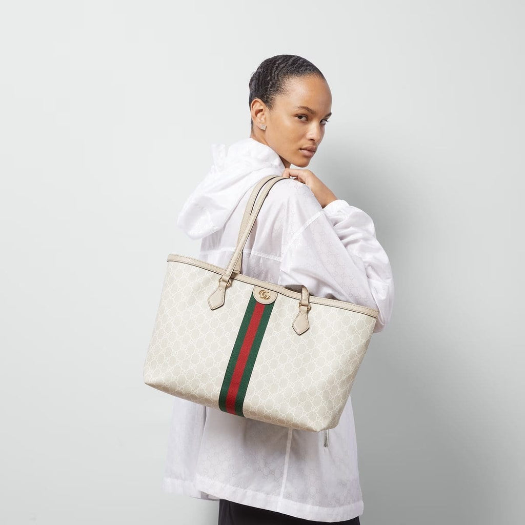 GUCCI OPHIDIA MEDIUM TOTE BAG