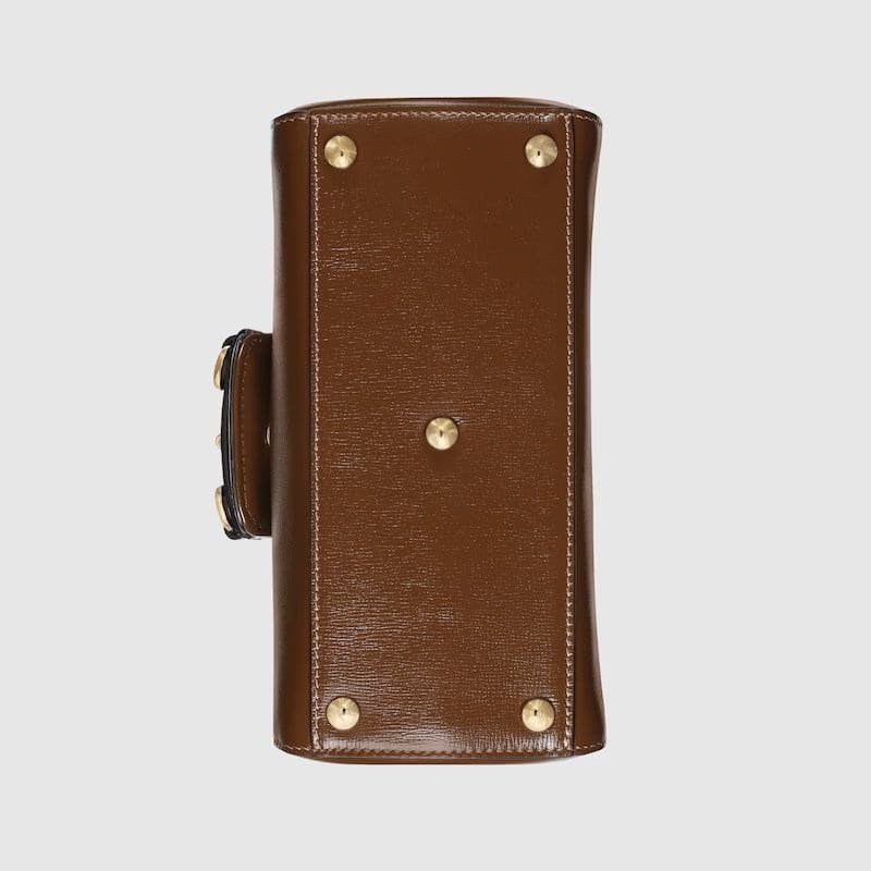 GUCCI HORSEBIT 1955 MINI BAG(BROWN)
