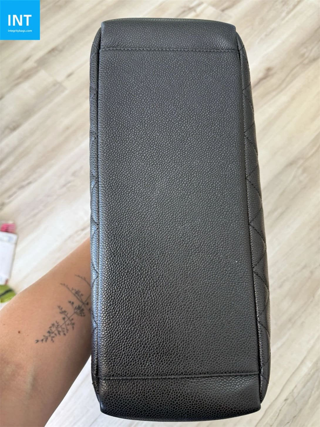 CHANEL Grand Shopping Tote Black Caviar Leather
