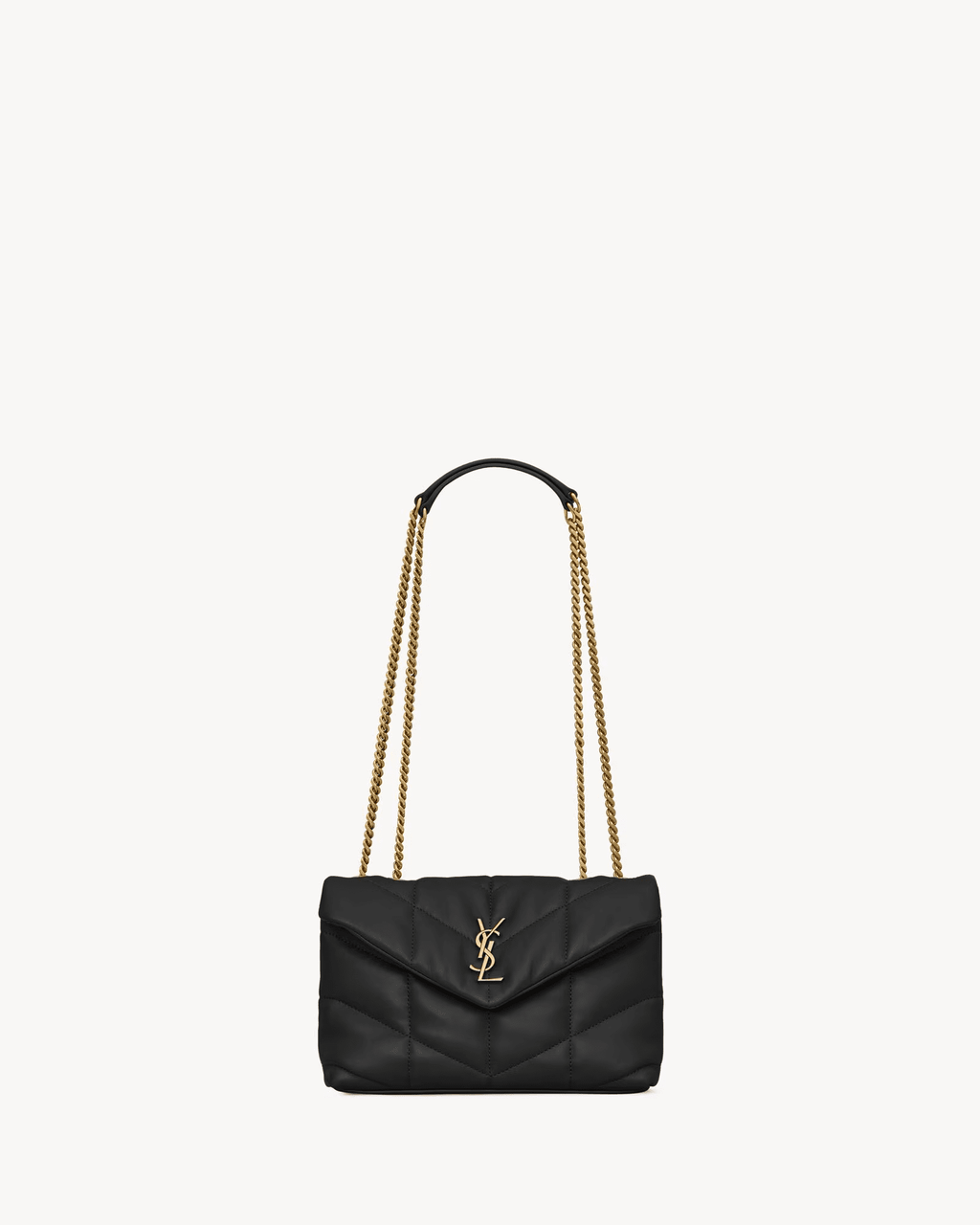 Saint Laurent Toy Puffer in lambskin