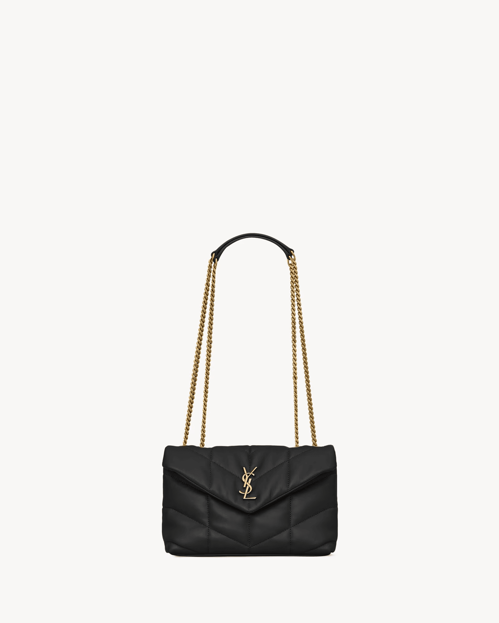 Saint Laurent Toy Puffer in lambskin
