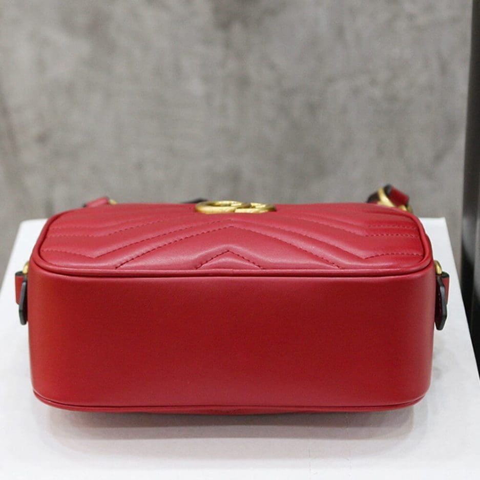GUCCI Marmont matelasse mini bag