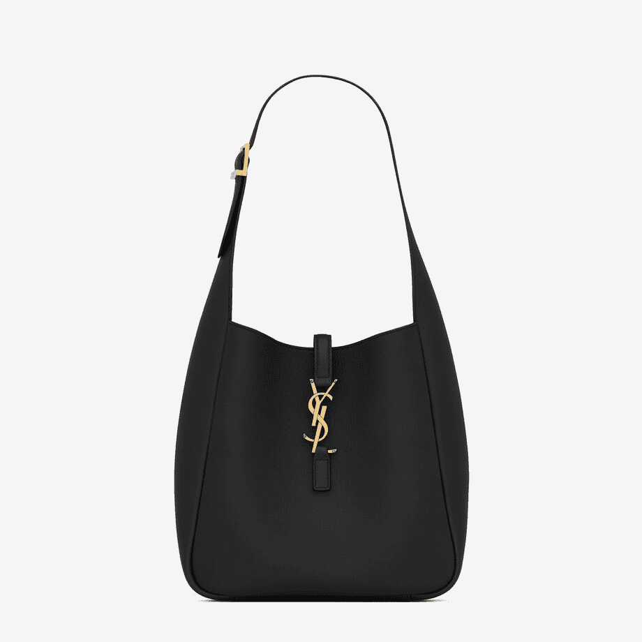 Saint Laurent LE 5 À 7 SUPPLE SMALL IN GRAINED LEATHER