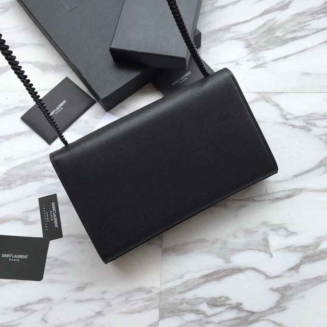 Saint Laurent Kate Medium In Grain De Poudre Embossed Leather