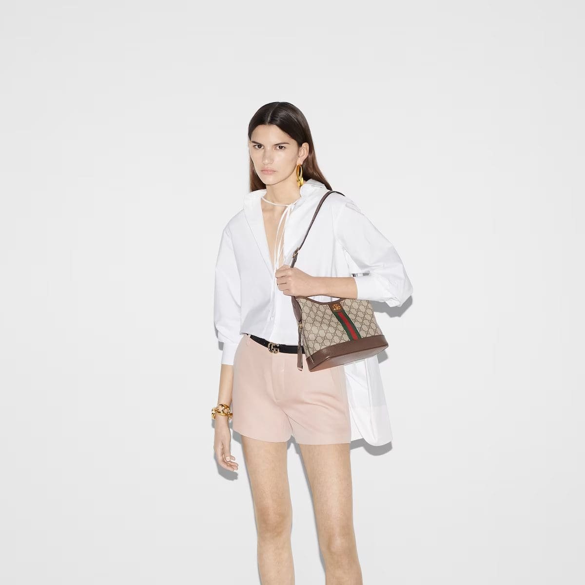 GUCCI OPHIDIA GG SMALL SHOULDER BAG