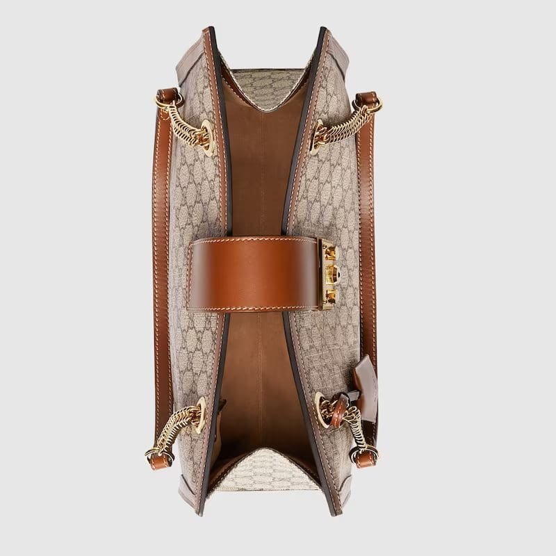 GUCCI PADLOCK MEDIUM GG SHOULDER BAG