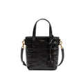 SAINT LAURENT Toy Shopping N/S leather tote bag