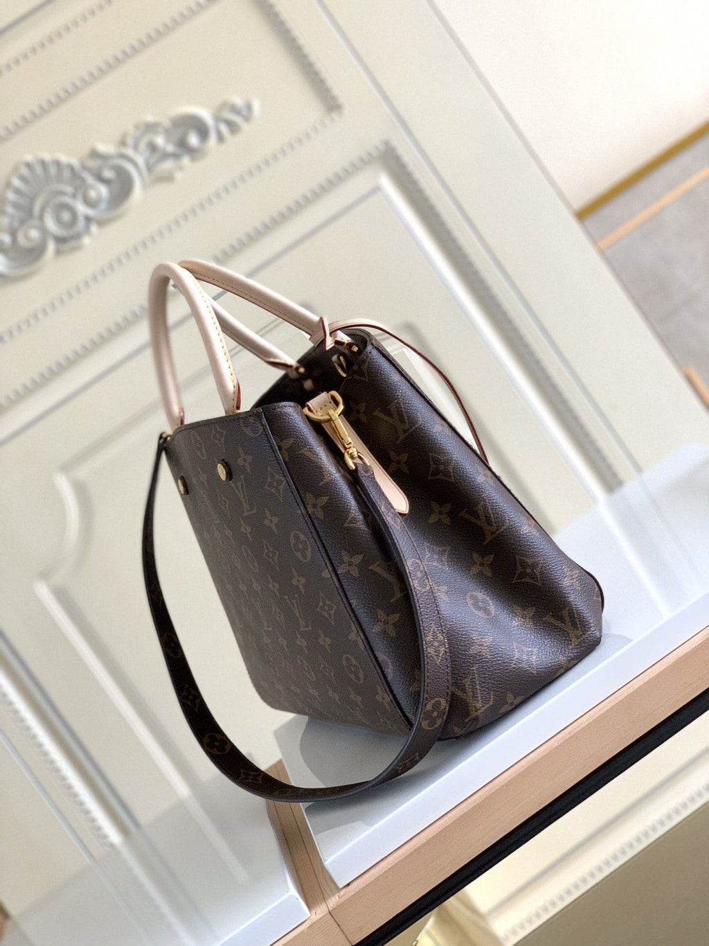 Louis Vuitton Monogram Canvas Montaigne MM M41056